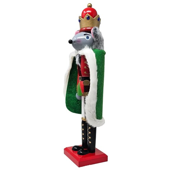 Holiday Mouse Soldier 15" Christmas Nutcracker - Picture 3 of 5